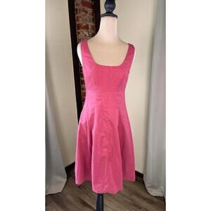 Narciso Rodriguez Pink Sleeveless Dress Made in Italy Size 2
